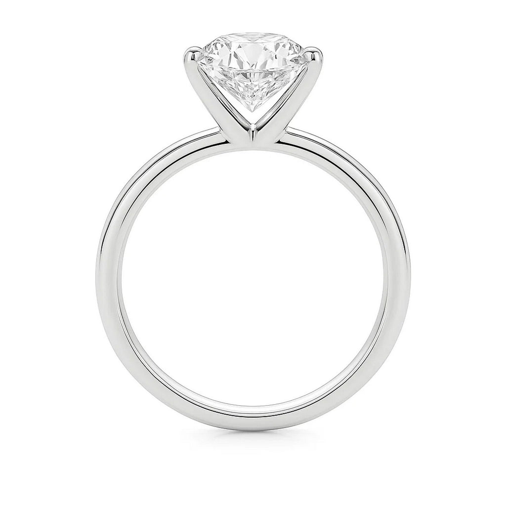 5ct Princess Lab Grown Diamond Ring | 14K Gold