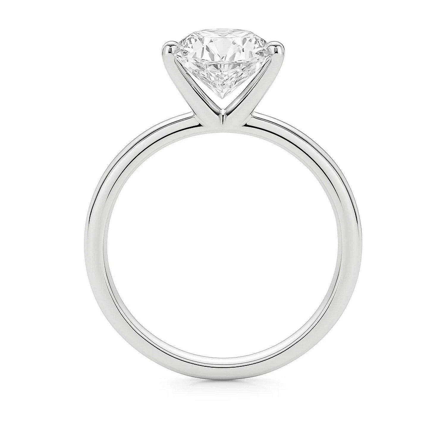 5ct Princess Lab Grown Diamond Ring | 14K Gold | Canada