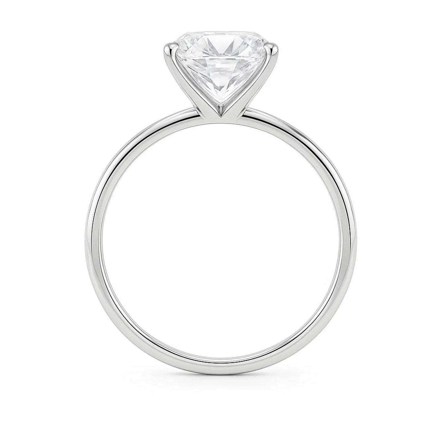 5ct Radiant Lab Grown Diamond Ring | 14K Gold | Canada