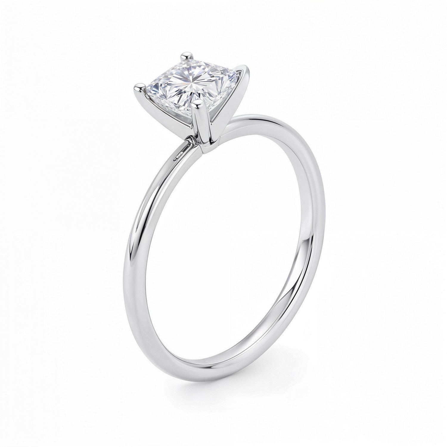 1ct Princess Lab Grown Diamond Ring | 14K Gold | Canada