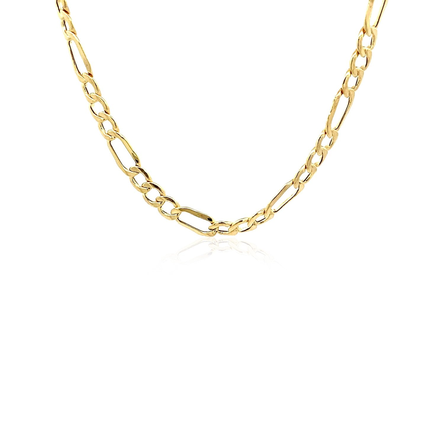 Figaro Chain Necklace in 14K Yellow Gold - 4.70mm