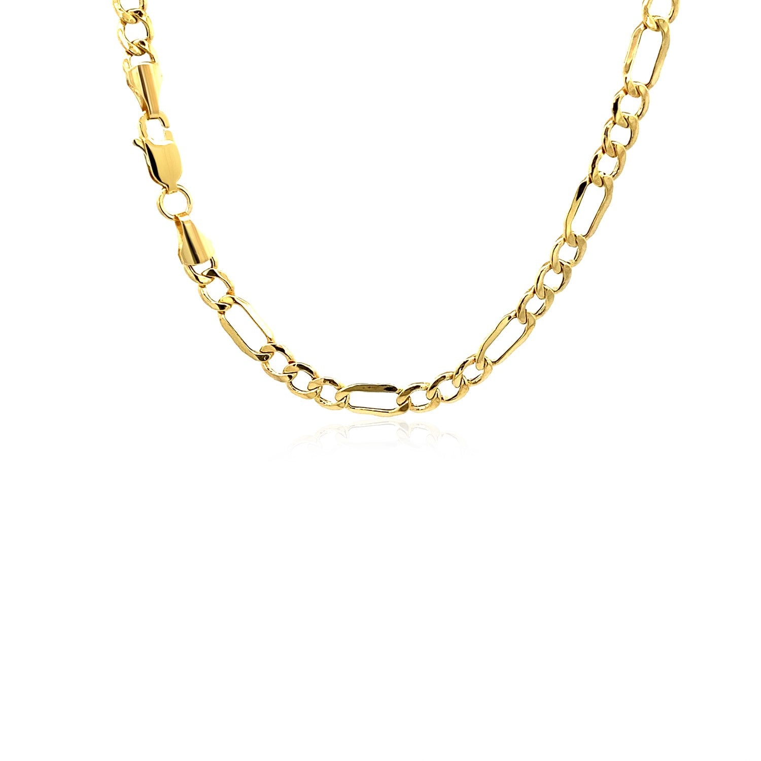 Figaro Chain Necklace in 14K Yellow Gold - 4.70mm