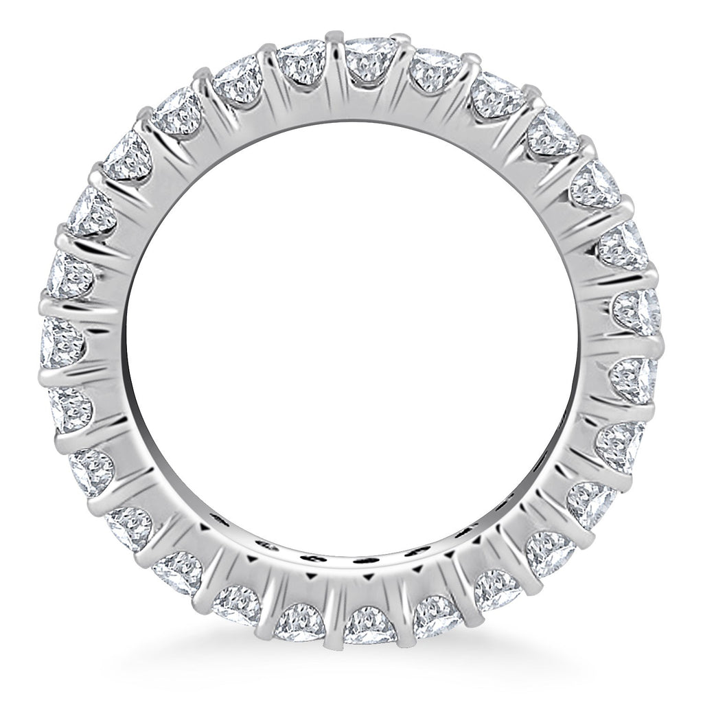 Round Diamond Eternity Ring in 14K White Gold