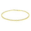 Dainty Rolo Chain Bracelet in 14K Gold | 2.50mm