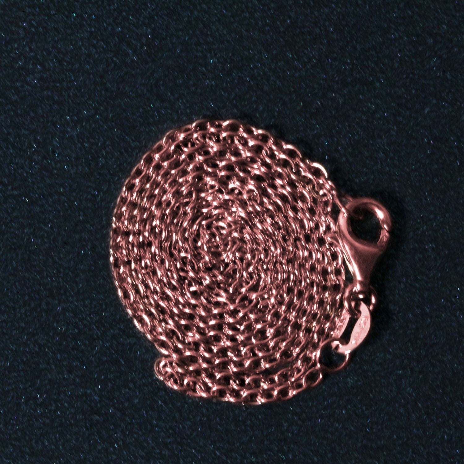 Oval Cable Link Chain in 18K Rose Gold | 1.50mm