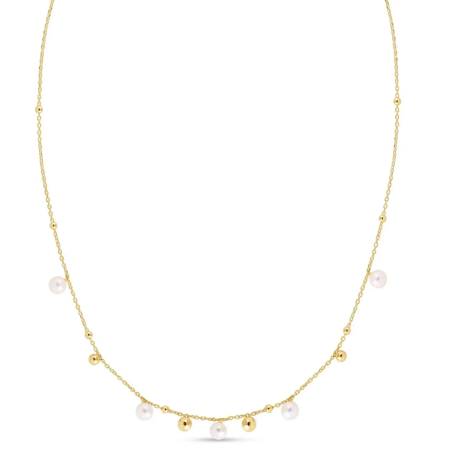 Pearl and  Bead Necklace  Choker DEEVE