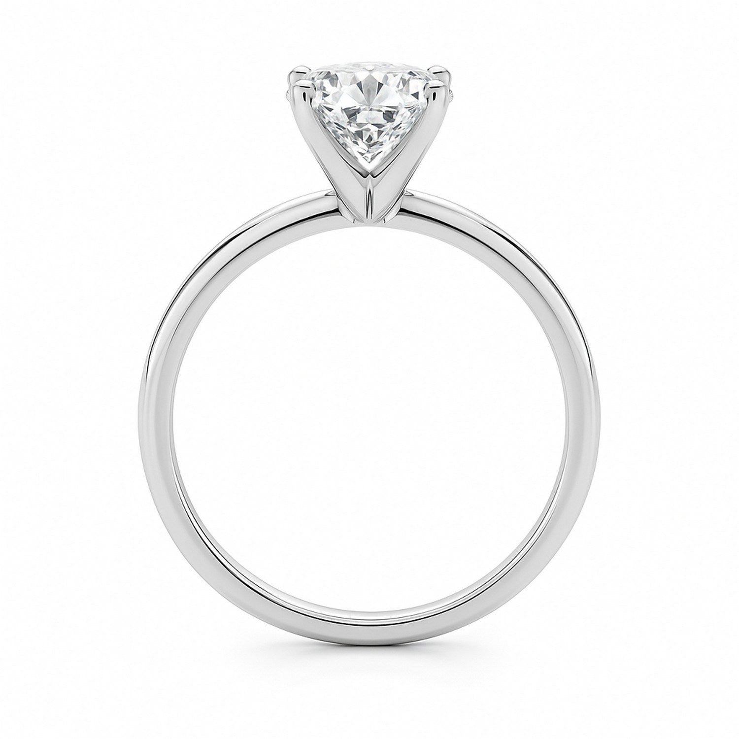 1.5ct Cushion Lab Grown Diamond Ring | 14K Gold | Canada