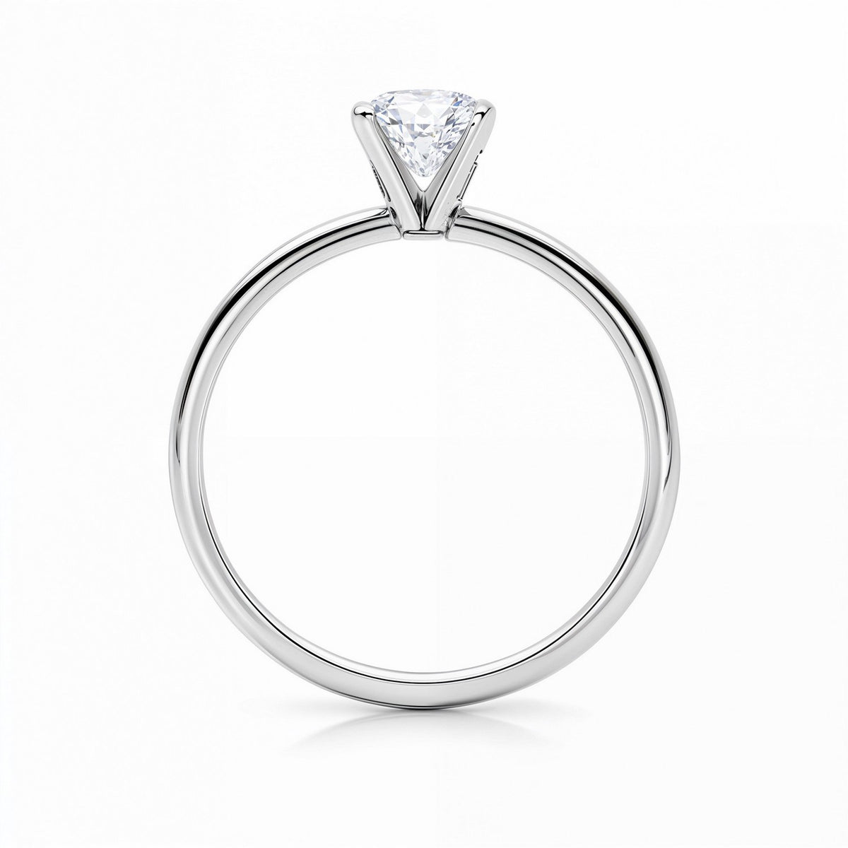 1.5ct Radiant Lab Grown Diamond Ring | 14K Gold