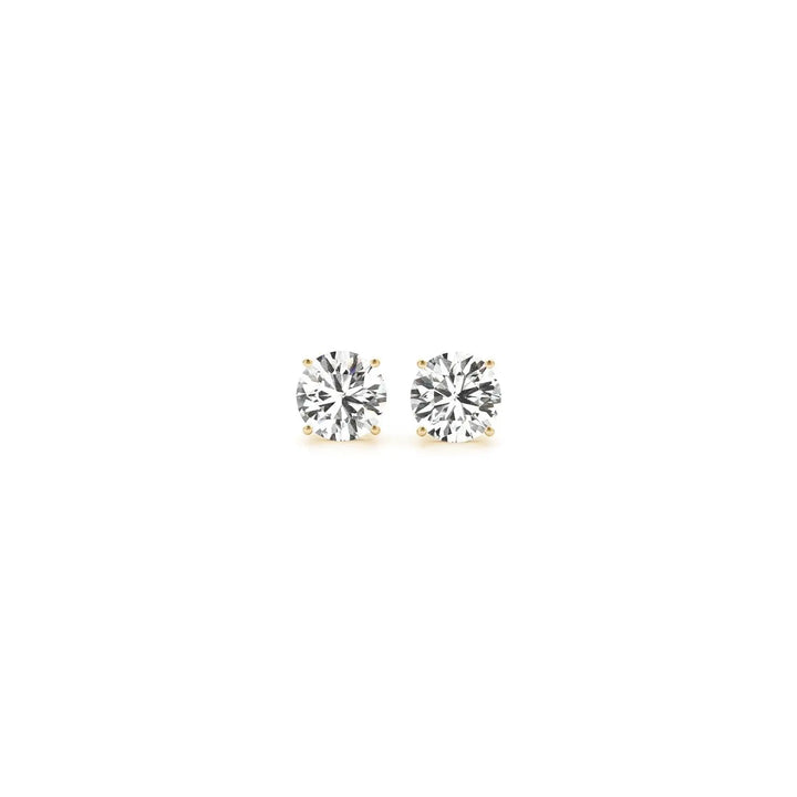 0.50 ct lab-grown diamond stud earrings in 14K gold, IGI certified — DEEVE