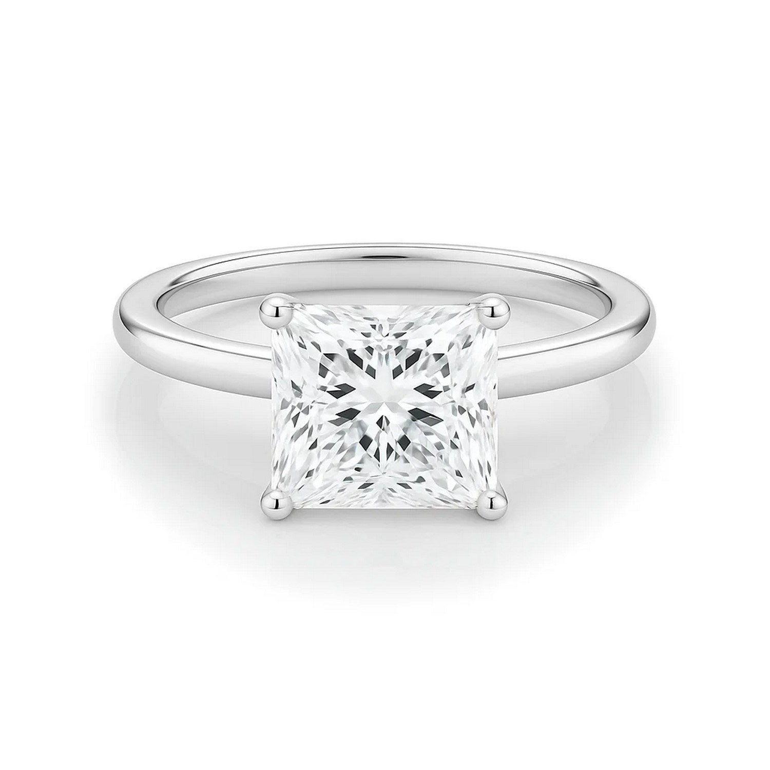 2ct Princess Lab Grown Diamond Ring | 14K Gold | Canada