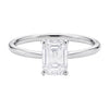 1ct Emerald Lab Grown Diamond Ring | 14K Gold | Canada