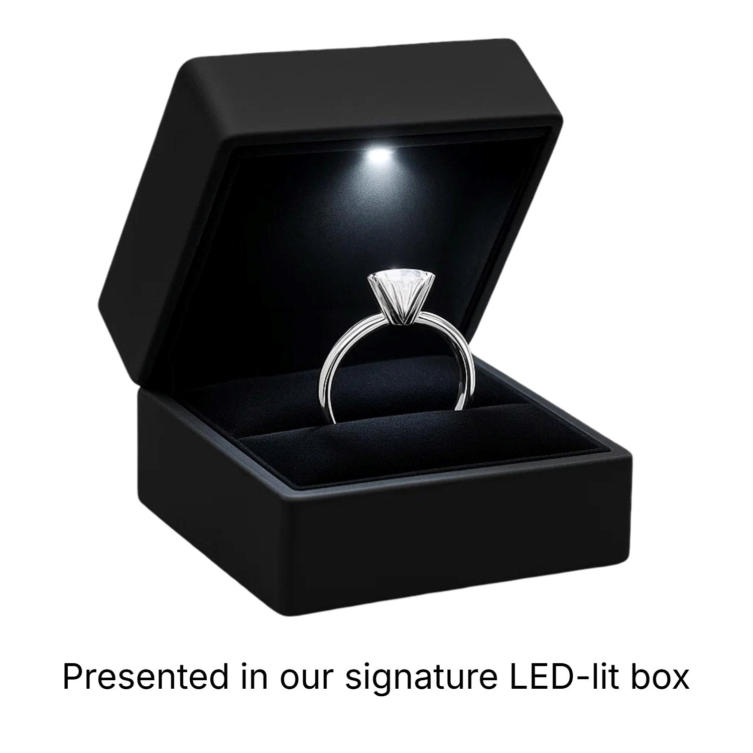 1ct Oval Lab Grown Diamond Ring | 14K Gold | Canada