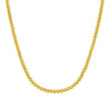 Bead Chain Necklace in 14K Yellow Gold  Choker DEEVE
