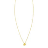 Puffed Mini Heart Pendant Necklace in 14K Yellow Gold  Pendants DEEVE