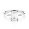 2ct Emerald Lab Grown Diamond Ring | 14K Gold | Canada