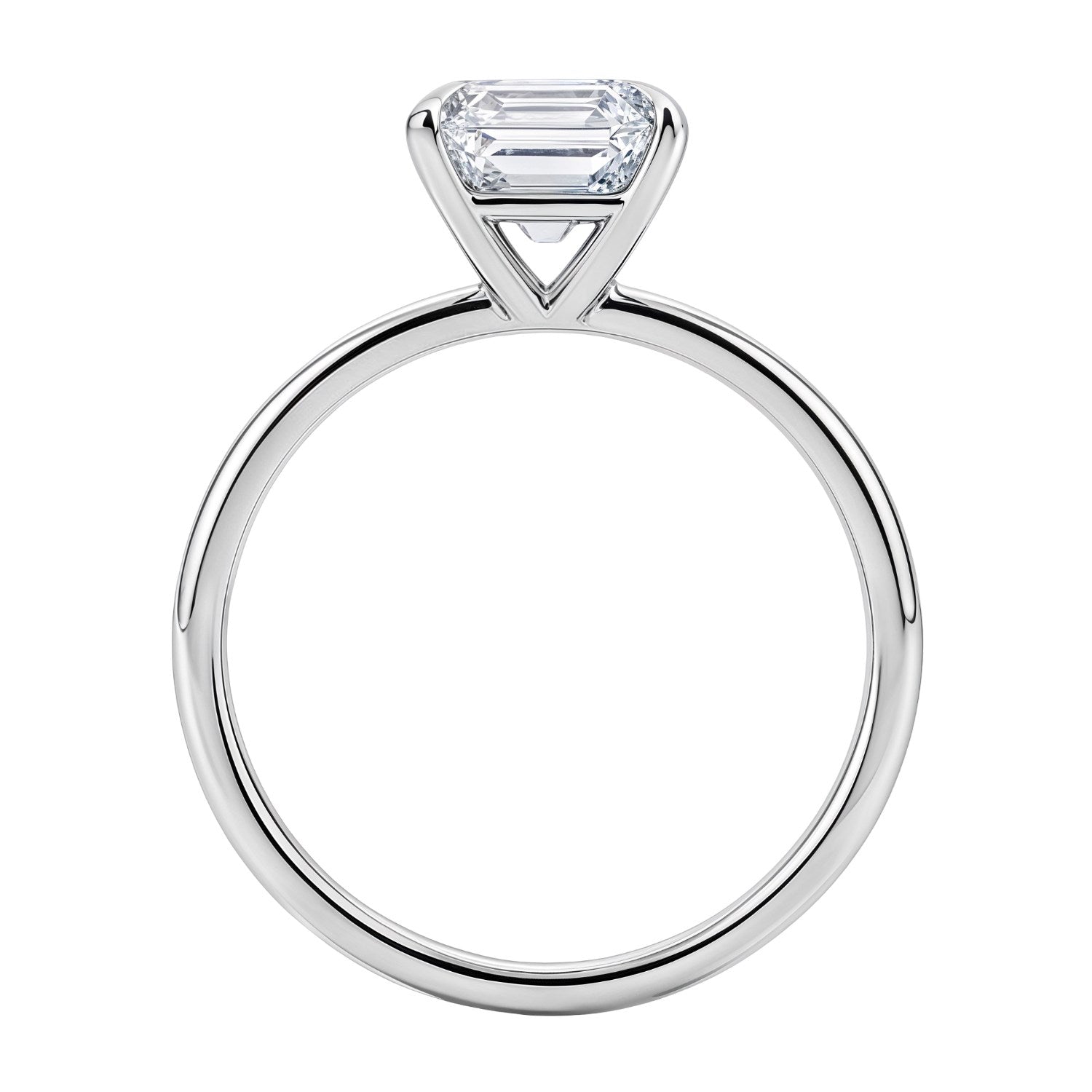 2ct Emerald Lab Grown Diamond Ring | 14K Gold | Canada