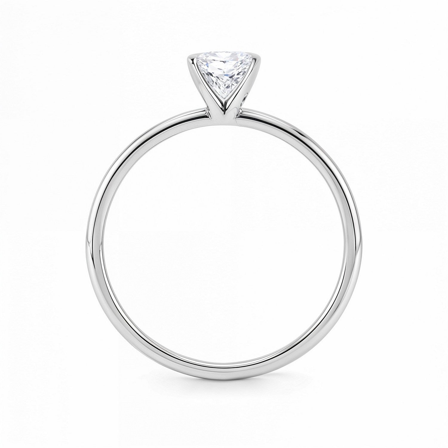 1ct Radiant Lab Grown Diamond Ring | 14K Gold | Canada