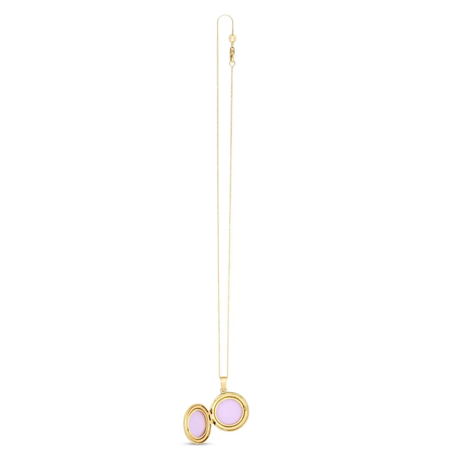 Tree Of Life Locket Necklace in 14K Yellow Gold  Pendants DEEVE