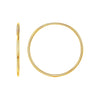 Endless Hoop Earrings in 14K Gold | 1.2x30mm