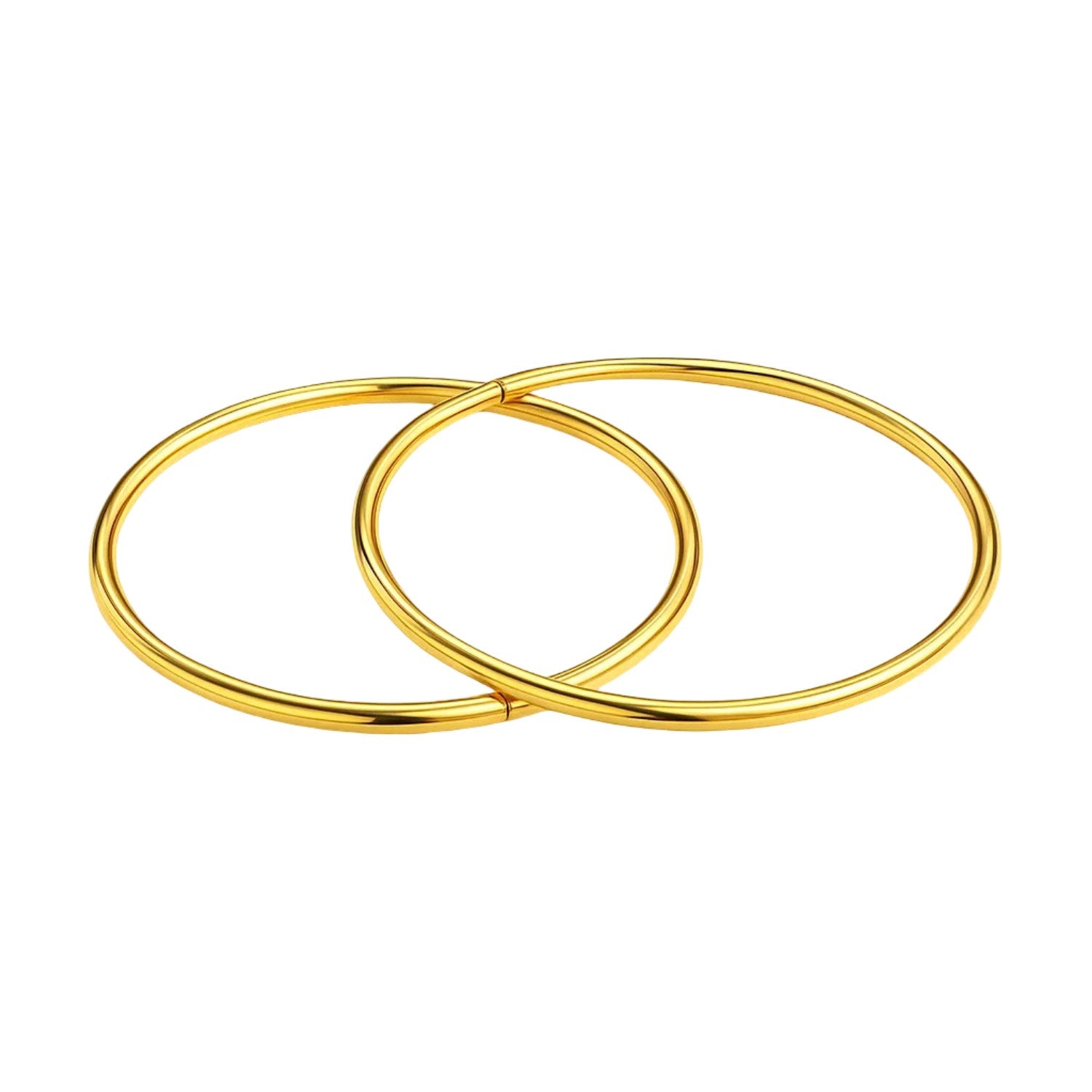 Endless Hoop Earrings in 14K Gold | 1.2x30mm