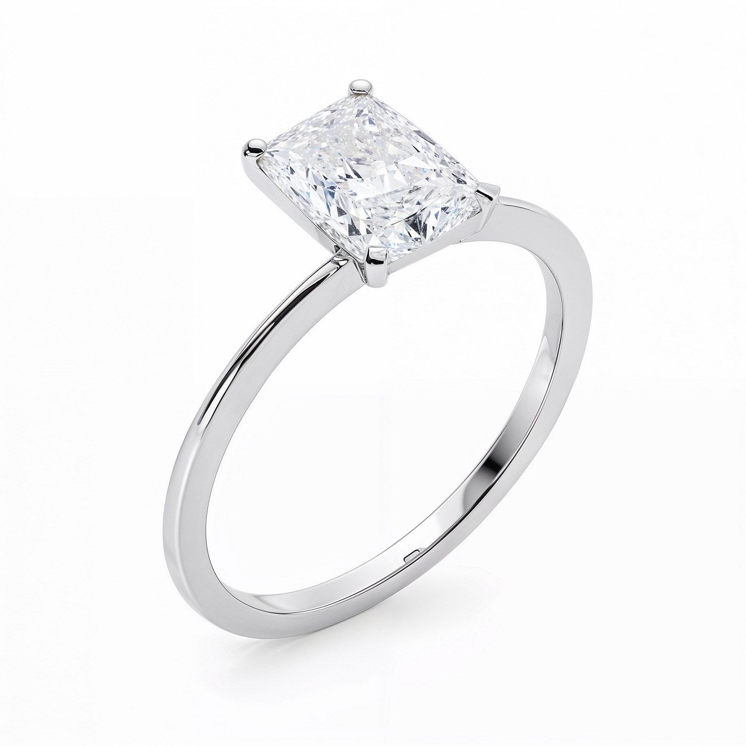 3ct Radiant Lab Grown Diamond Ring | 14K Gold | Canada