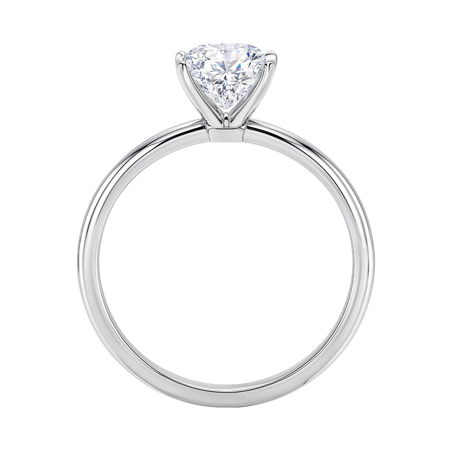 3ct Radiant Lab Grown Diamond Ring | 14K Gold | Canada