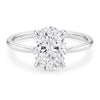 3ct Oval Lab Grown Diamond Ring | 14K Gold | Canada