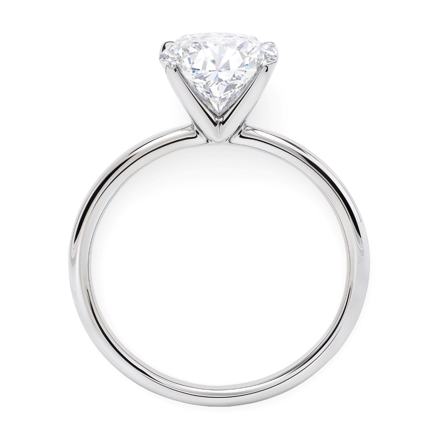 3ct Oval Lab Grown Diamond Ring | 14K Gold | Canada
