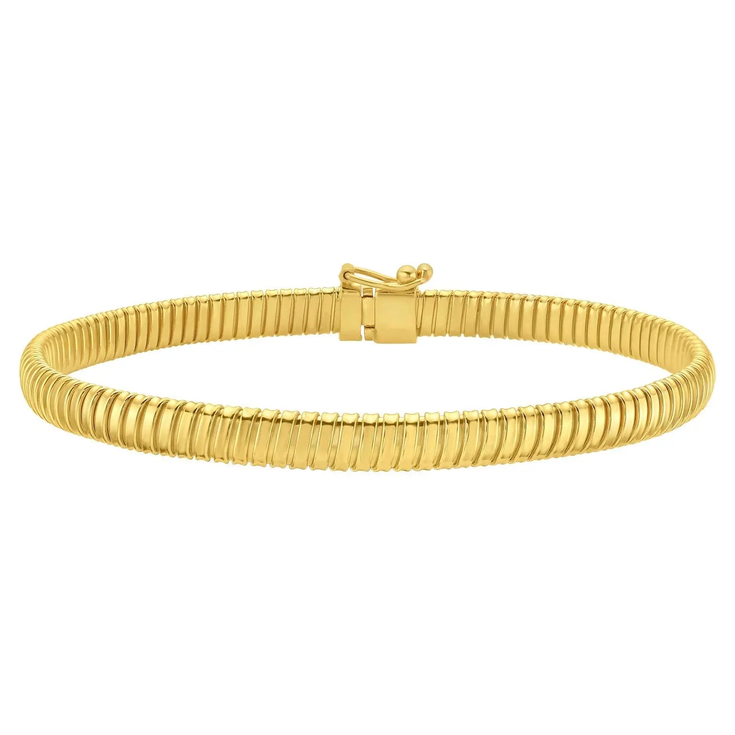 Tubogas Bracelet in 14K Yellow Gold  Link Bracelets DEEVE
