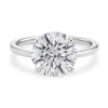 5ct Round Lab Grown Diamond Ring | 14K Gold | Canada