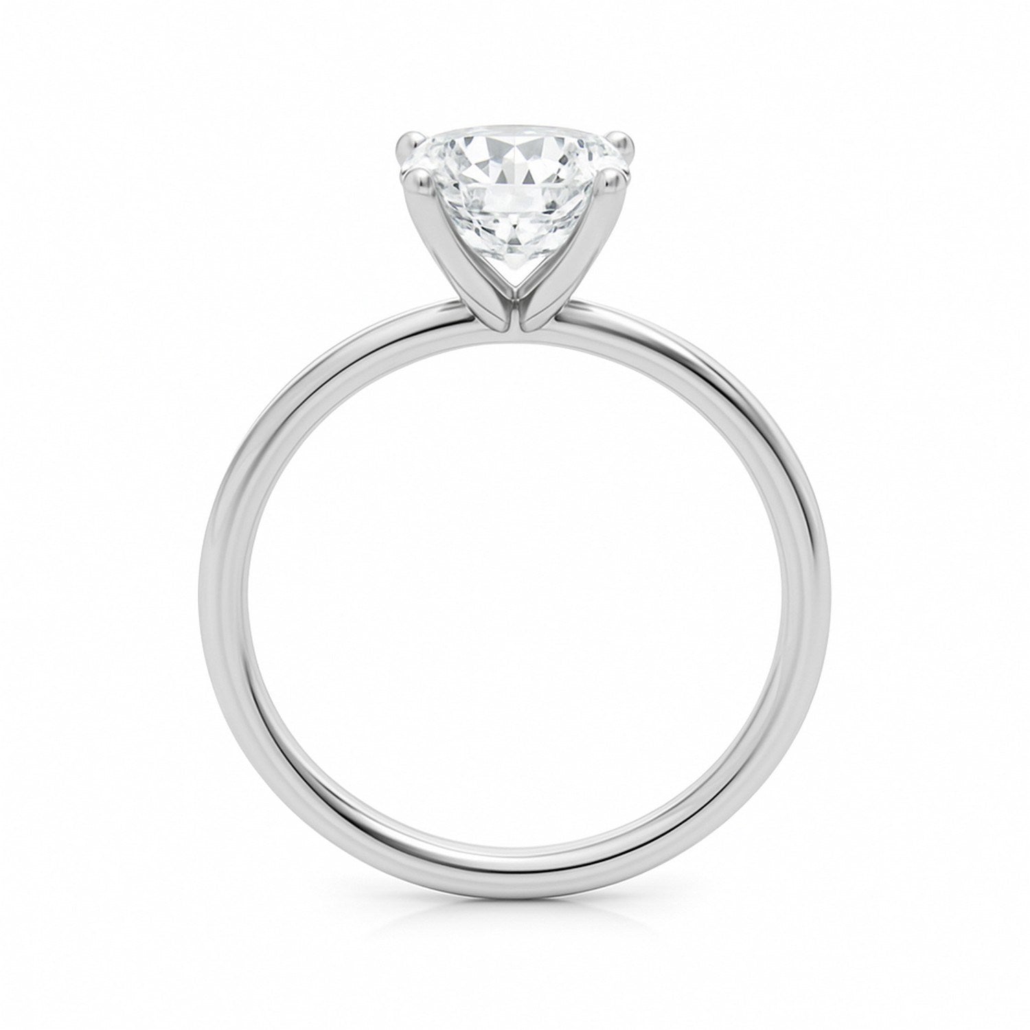 2ct Cushion Lab Grown Diamond Ring | 14K Gold | Canada