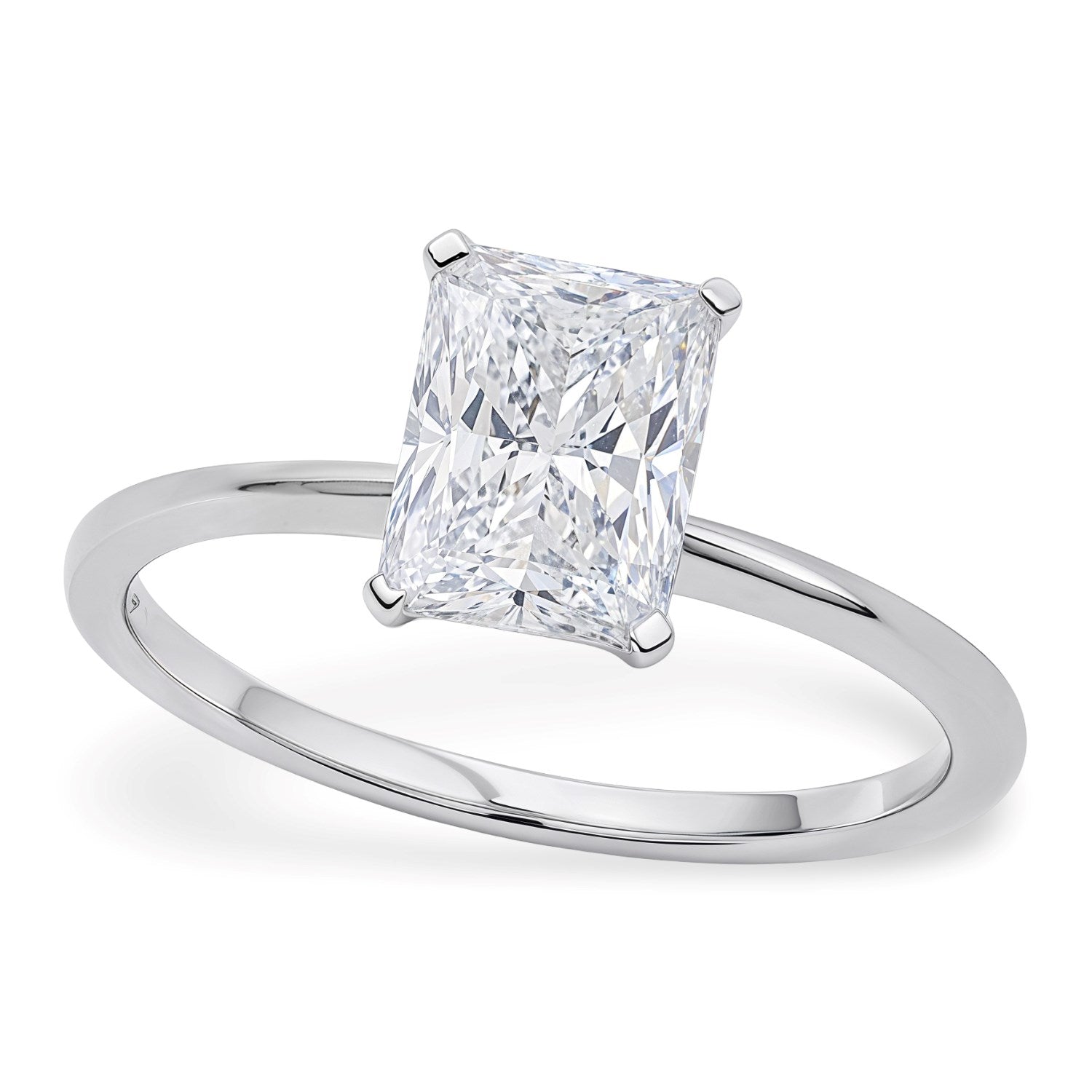 2ct Radiant Lab Grown Diamond Ring | 14K Gold | Canada