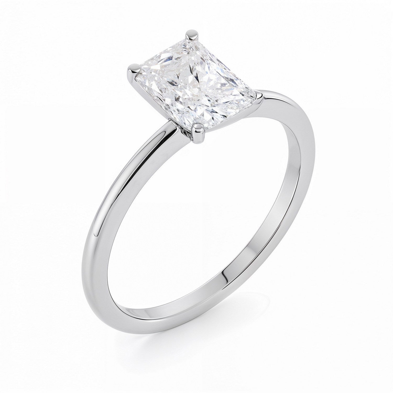 2ct Radiant Lab Grown Diamond Ring | 14K Gold | Canada