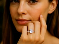 3ct Radiant Lab Grown Diamond Ring | 14K Gold | Canada
