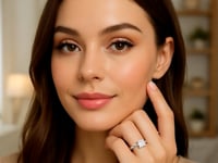 2ct Princess Lab Grown Diamond Ring | 14K Gold | Canada